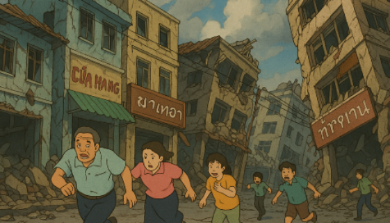 ghibli earthquake